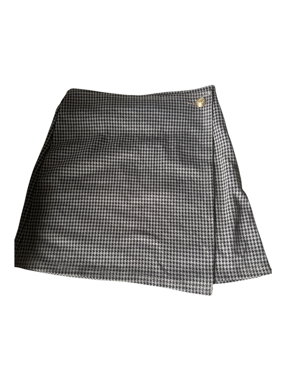 SHEIN four piece bundle Denim tops Plaid Skirt and shorts size small - Picture 2 of 7